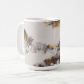 Schmetterling - abstrakt Acryl Kaffeetasse (Vorderseite Links)