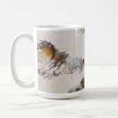 Schmetterling - abstrakt Acryl Kaffeetasse (Links)