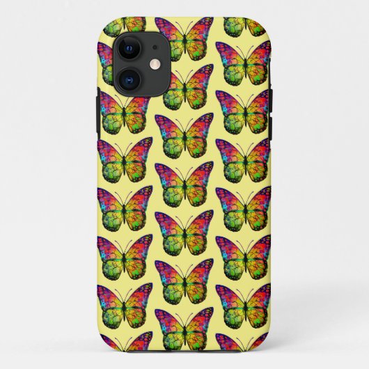 SCHMETTERLING ABSTRAKT Case-Mate iPhone HÜLLE (Rückseite)