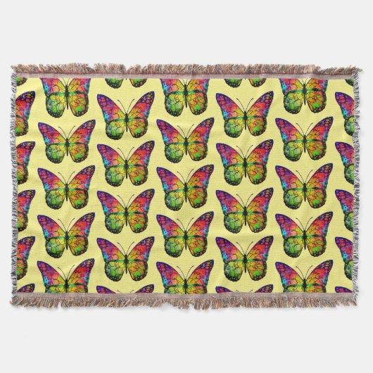 SCHMETTERLING ABSTRAKT DECKE (Vorderseite)
