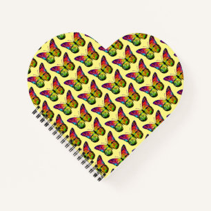 SCHMETTERLING ABSTRAKT NOTIZBLOCK