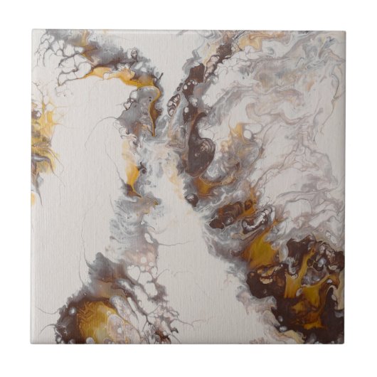 Schmetterling - abstrakte Acrylsäure Fliese (Vorderseite)
