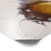 Schmetterling - abstrakte Acrylsäure Fotodruck (Ecke)