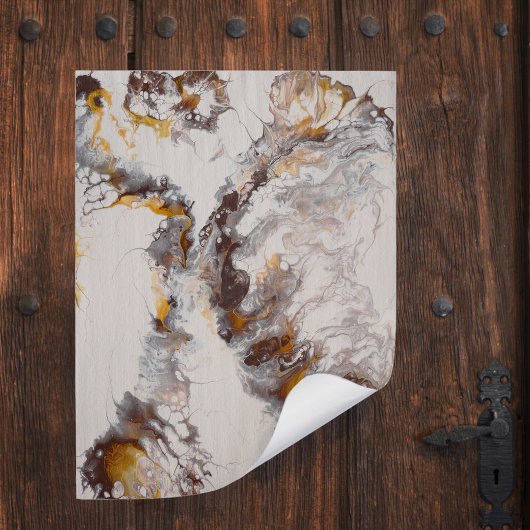 Schmetterling - abstrakte Acrylsäure Poster