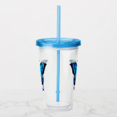 Schmetterling Acryltrinkbecher (Rechts)