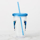 Schmetterling Acryltrinkbecher (Links)