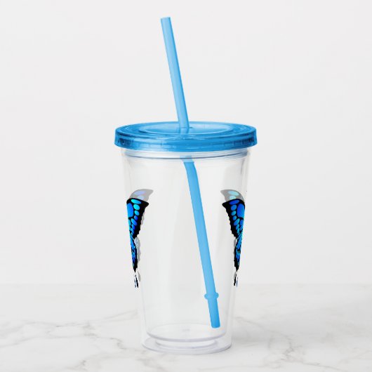 Schmetterling Acryltrinkbecher (Links)