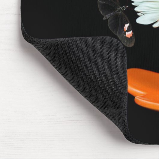 Schmetterling am Abend im Teecup Mousepad (Ecke)