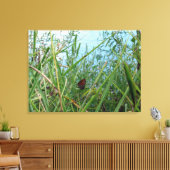 Schmetterling am Fluss Leinwanddruck (Insitu (Wohnzimmer))