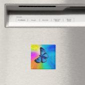 Schmetterling am Himmel Magnet (In Situ (Geschirrspüler))