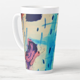 Schmetterling am Regentag Milchtasse