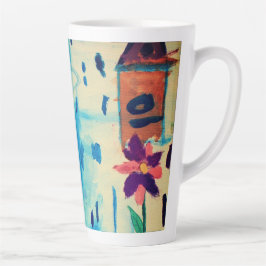 Schmetterling am Regentag Milchtasse