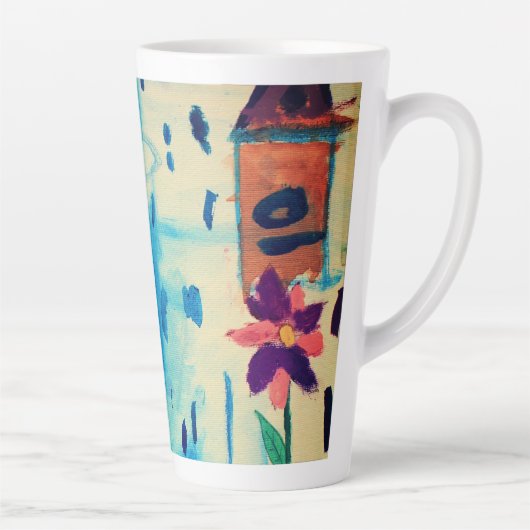 Schmetterling am Regentag Milchtasse (Rechts)