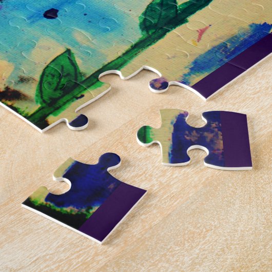 Schmetterling am Regentag Puzzle (Seite)