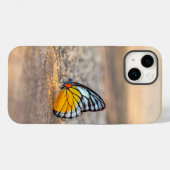 Schmetterling am Strand Case-Mate iPhone Hülle (Rückseite (Horizontal))