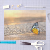 Schmetterling am Strand Seidenpapier (Handwerk)