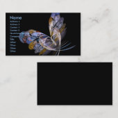 Schmetterling an der NachtVisitenkarte Visitenkarte (Vorne/Hinten)