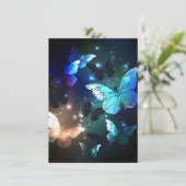 Schmetterling Ankündigung (Stehend Vorderseite)