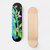 Schmetterling Art 12A Skateboard (Vorderseite)