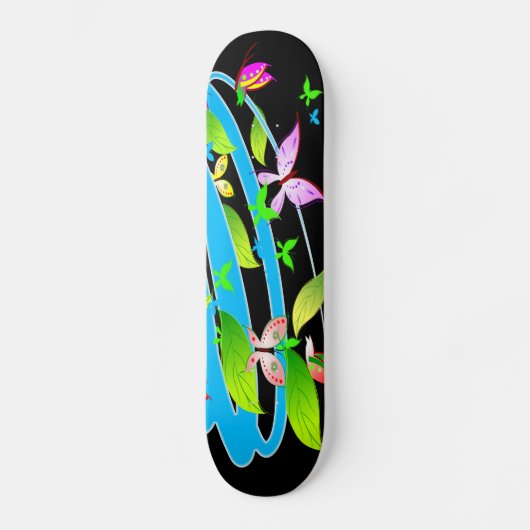 Schmetterling Art 12A Skateboard (Vorderseite)