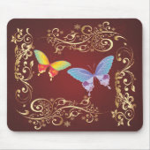 Schmetterling Art 1 Mousepad (Vorne)
