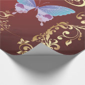 Schmetterling Art 1 Packpapier (Ecke)
