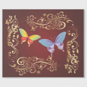 Schmetterling Art 1 Packpapier (Flach)