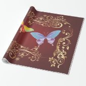 Schmetterling Art 1 Packpapier (Ungerollt)