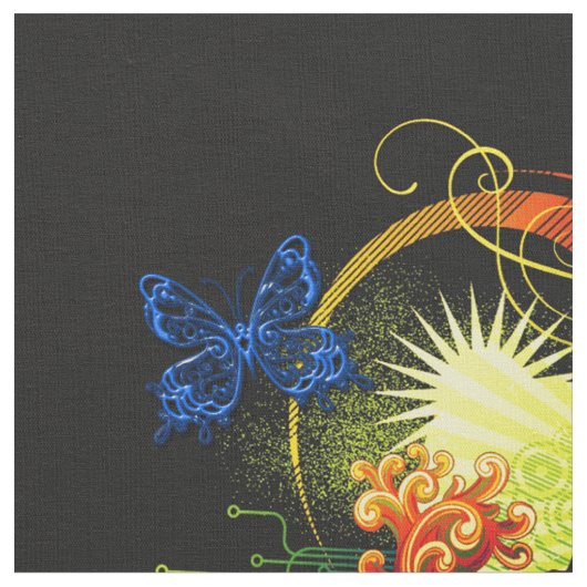 Schmetterling Art 20 Maßgeschneiderte Stoffe (Nahaufnahme)