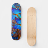Schmetterling Art 35 Skateboard (Vorderseite)