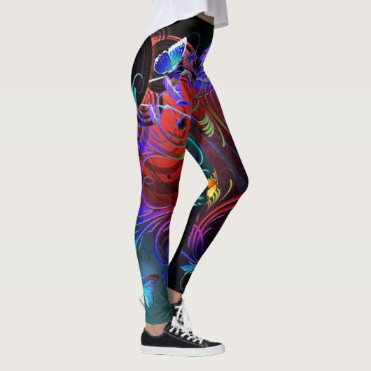 Schmetterling Art 38A Leggings (Rechts)