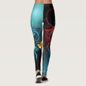Schmetterling Art 38A Leggings (Rückseite)