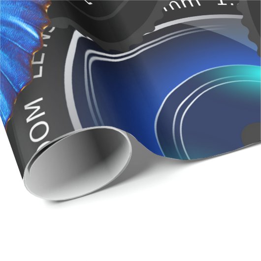 Schmetterling Art 44 Geschenkpapier (Rolleneckpunkt)