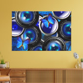 Schmetterling Art 44 Leinwanddruck (Insitu (Wohnzimmer))
