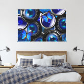 Schmetterling Art 44 Leinwanddruck (Insitu (Schlafzimmer))