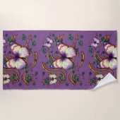 Schmetterling Art 6B Strandhandtuch (Vorderseite)