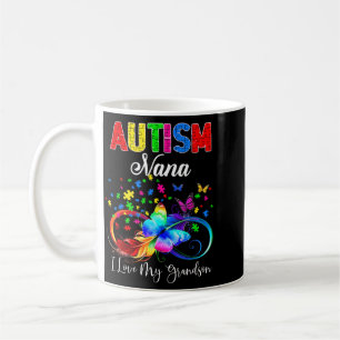 Schmetterling Au Nana Liebe Enkel Unterstützt Auti Kaffeetasse