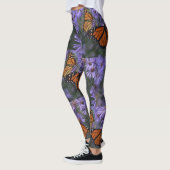 Schmetterling auf Aster Leggings (Links)