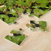 Schmetterling auf Blättern Puzzle (Seite)