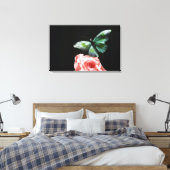 Schmetterling auf Blume 2 Leinwanddruck (Insitu (Schlafzimmer))