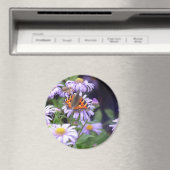 Schmetterling auf Blume Magnet (In Situ (Geschirrspüler))