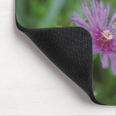 Schmetterling auf Blume Mousepad (Ecke)