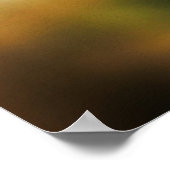 Schmetterling auf Blume Poster (Ecke)