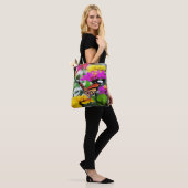 Schmetterling auf Blume Tasche (Am Model)