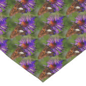 Schmetterling auf der Blume Naturkunst Kurzer Tischläufer (Ecke)