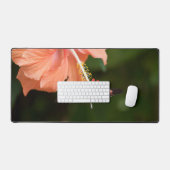 Schmetterling auf der Blume Schreibtischunterlage (Tastatur & Maus)