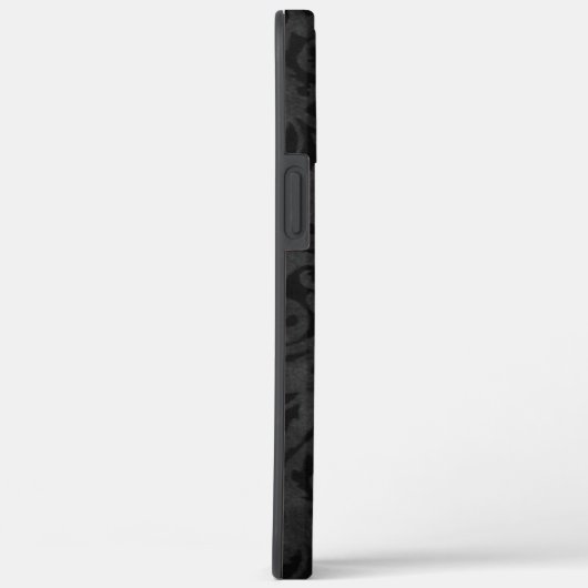 Schmetterling auf der Puff-Blume Case-Mate iPhone Hülle (Rückseite / Rechts)