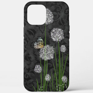 Schmetterling auf der Puff-Blume Case-Mate iPhone Hülle