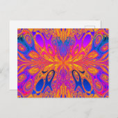 Schmetterling auf der Wiese 20 Postkarte (Vorne/Hinten)