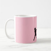 Schmetterling auf einer Leine Kaffeetasse (Links)